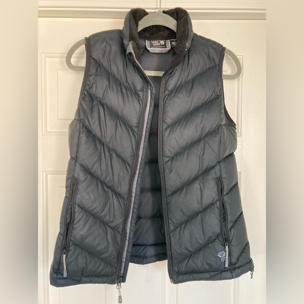 Feather down vest